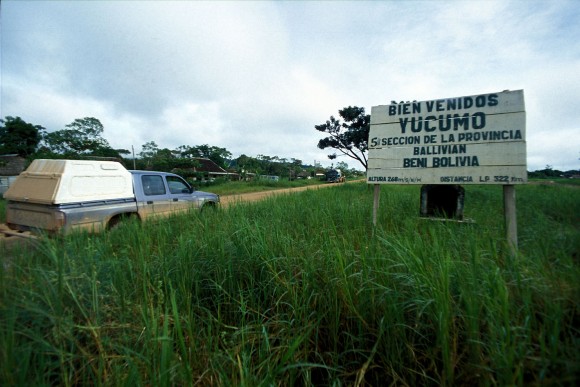 The lowland (268 m above sea level) belongs already to the Bolivian province Beni.